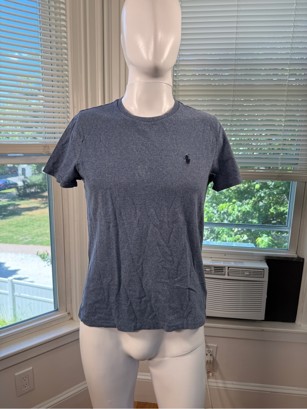🐎 Polo Ralph Lauren Custom Slim Fit Blue T-Shirt Men’s M 🔵